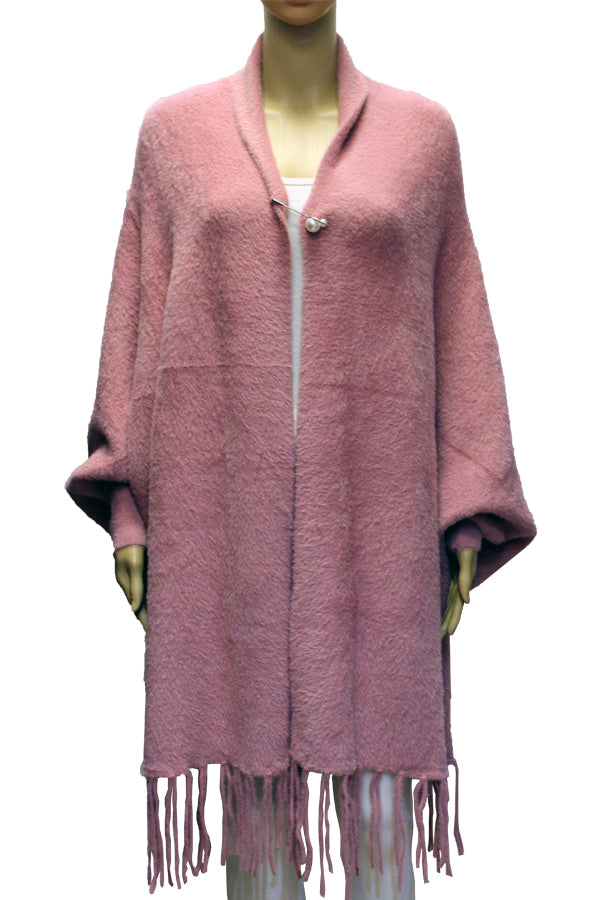 Soft Cashmere-Like Fringe Shawl-SHW2102
