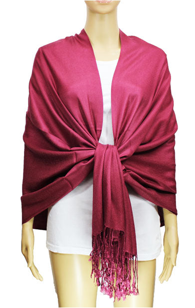 Solid Color Pashmina Scarf-SZP001